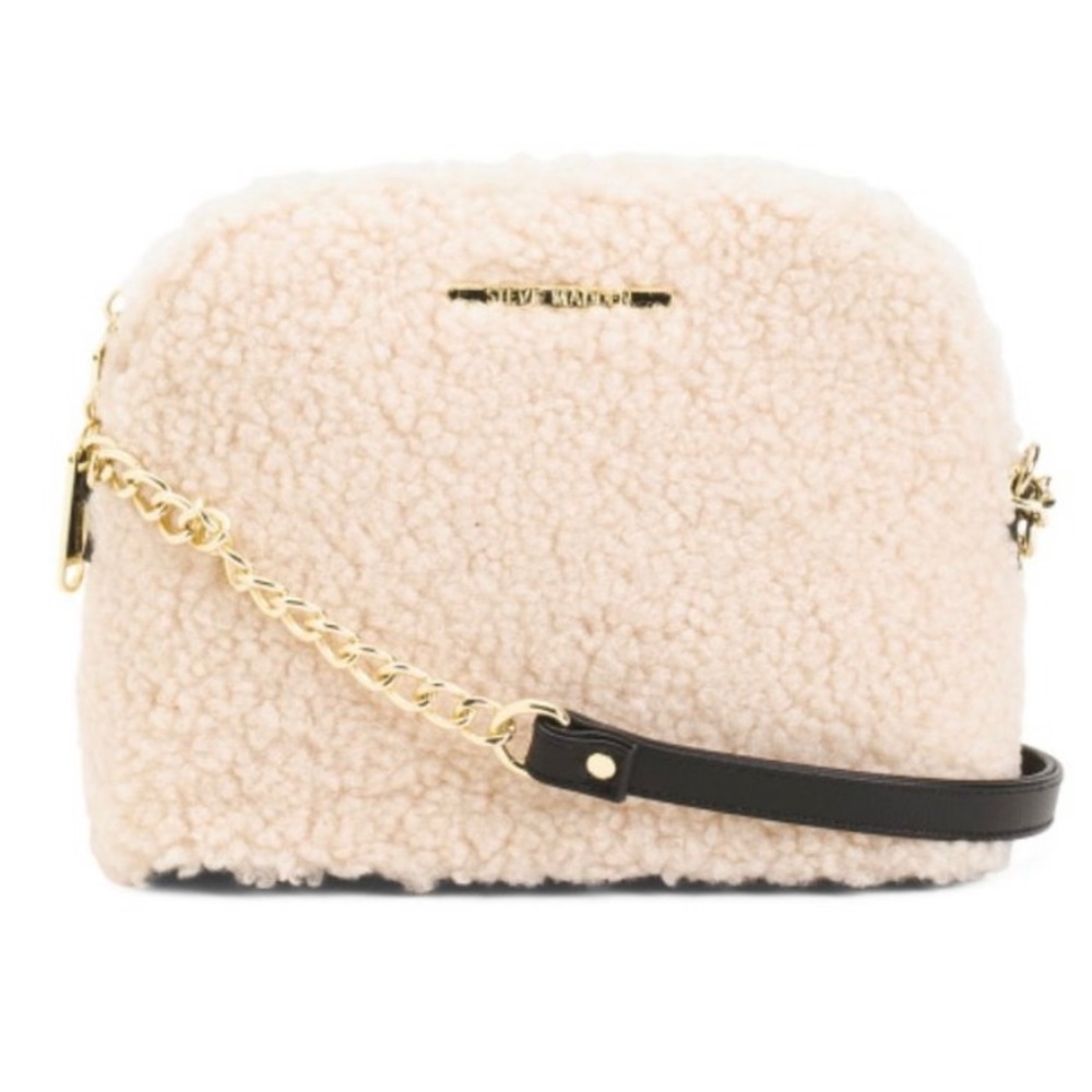 NWT Steve Madden Sherpa Crossbody